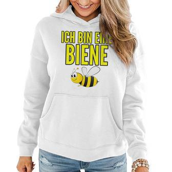 Lustiges Bienen-Motiv Hoodie Ich bin eine Biene in Weiß für Imker - Seseable