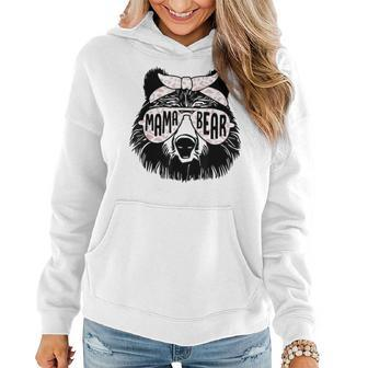 Mama Bear Face Sunglasses Mother Mom Mommy Mothers Day Women Hoodie - Thegiftio UK