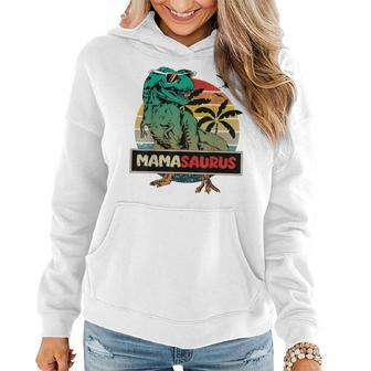 Matching Family Mamasaurus Trex Mothers Day Mom Women Hoodie | Mazezy AU
