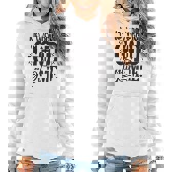 No Worries God-Got Me African American Christian Women Hoodie Graphic Print Hooded Sweatshirt - Thegiftio UK