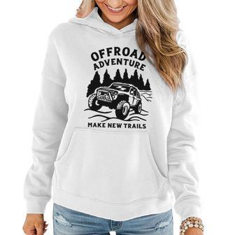 Offroad Car With Nature Women Hoodie - Monsterry DE