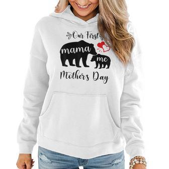 Our First Mothers Day Outfit For Mom And Baby Mothers Day Women Hoodie | Mazezy