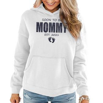Soon To Be Mommy 2020 And Promoted To Mom Baby Announcement Gift For Womens Women Hoodie | Mazezy CA