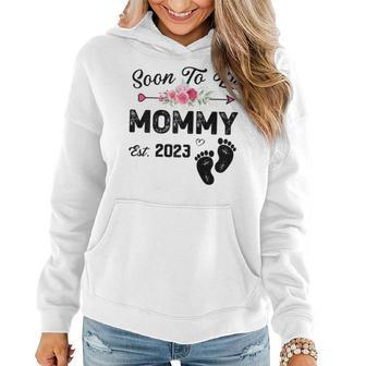Soon To Be Mommy 2023 Mothers Day First Time Mom Pregnancy Gift For Womens Women Hoodie | Mazezy DE
