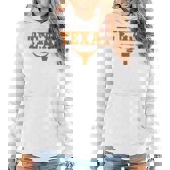 Texas Tx American Bull United States Font Women Hoodie - Thegiftio