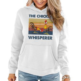 The Chicken Whisperer Vintage Women Hoodie | Mazezy