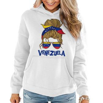 Venezuela For Girl Venezuelan Flag For Women Venezolana Women Hoodie | Mazezy