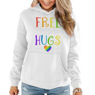 Womens Free Mom Hugs Lgbt T Shirt Mothers Day Gifts Women Hoodie | Mazezy UK