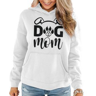 Womens Funny Dog Best Dog Mom Ever Meow Funny Dog Mothers Day Gifts Women Hoodie - Thegiftio UK