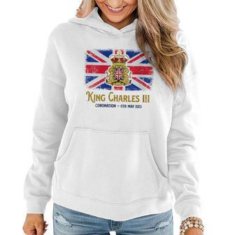 Womens King Charles Iii Coronation 2023 British Monarch Royal May Women Hoodie | Mazezy