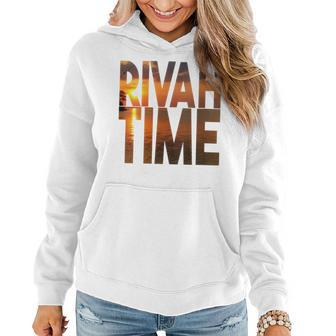 Womens Rivah Time Sunset Women Hoodie | Mazezy