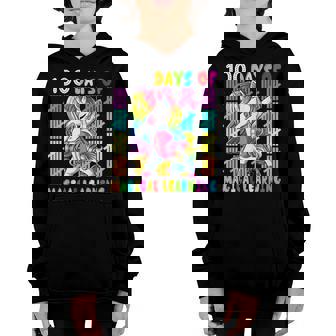 100 Days Of Magical Learning 100Th Day Of School Unicorn Kid V2 Youth Hoodie - Thegiftio