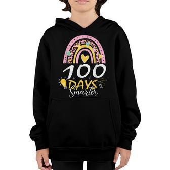 100 Days Of School Design For Kids And Kindergarten Teacher Youth Hoodie - Thegiftio UK
