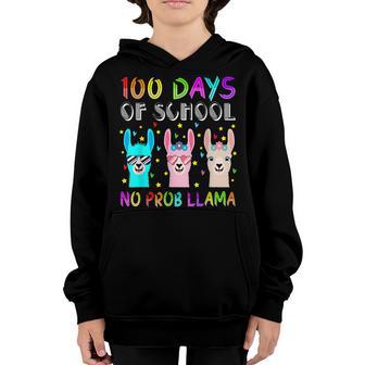 100 Days Of School Teacher 100Th Day Of School V2 Youth Hoodie - Thegiftio UK