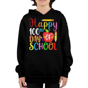 100 Days Of School Teacher And Student V3 Youth Hoodie - Thegiftio UK