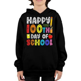 100 Days Of School Teacher And Student V7 Youth Hoodie - Seseable