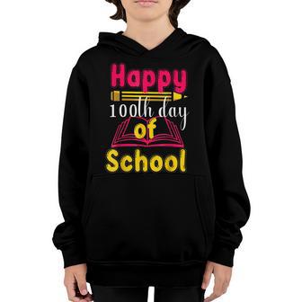 100 Days Of School Teacher Students V5 Youth Hoodie - Thegiftio UK