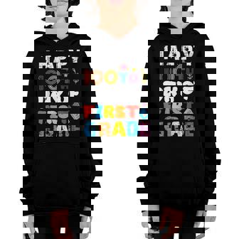 100 Days Smarter First Grade 100Th Day Of School 1St Grade  V2 Youth Hoodie