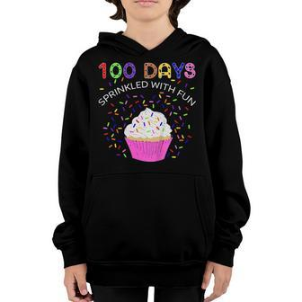 100 Days Sprinkled With Fun 100Th Day Of School Boys Girls Youth Hoodie | Mazezy