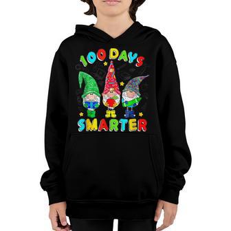 100 Days Yall Gnomes Happy 100Th Day Of School Smarter Youth Hoodie - Thegiftio UK