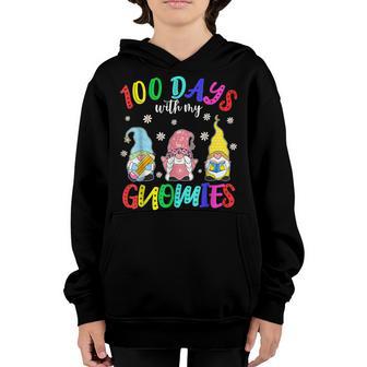 100Th Day Of School Gnome Costume For Women Men Kids 2 Youth Hoodie - Thegiftio UK