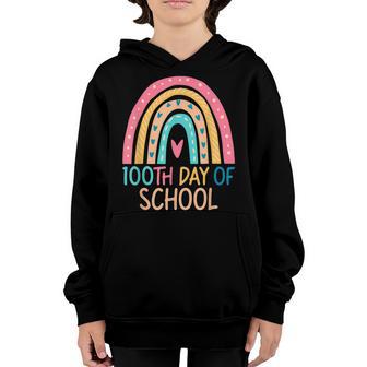 100Th Day Of School Teacher College 100 Days Smarter Youth Hoodie - Thegiftio UK