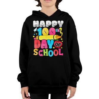 100Th Day Of School Teachers Boys Kids Child Happy 100 Days Youth Hoodie - Seseable