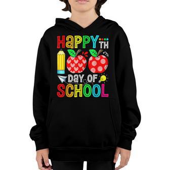 100Th Day Of School Teachers Costume 100 Days Students Kid V2 Youth Hoodie - Thegiftio UK