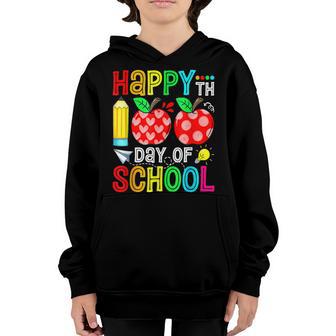 100Th Day Of School Teachers Costume 100 Days Students Kid V3 Youth Hoodie - Thegiftio UK