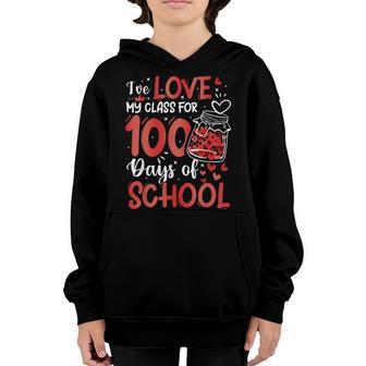 100Th Day Of School Teachers Costume 100 Days Students Kids V5 Youth Hoodie - Thegiftio UK