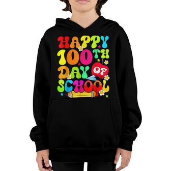 100Th Day Of School Teachers Costume 100 Days Students Kids V7 Youth Hoodie - Thegiftio UK