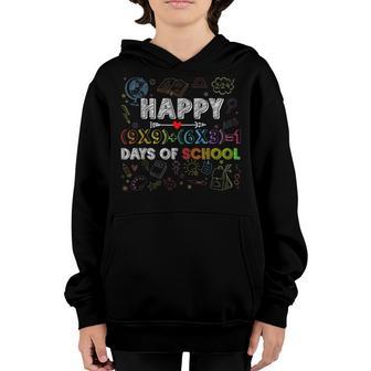 100Th Day Of School Teachers Kids Child Happy 100 Days V4 Youth Hoodie - Thegiftio UK