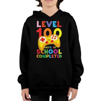 100Th Day Of School Teachers Students Kids 100 Days Youth Hoodie - Thegiftio UK