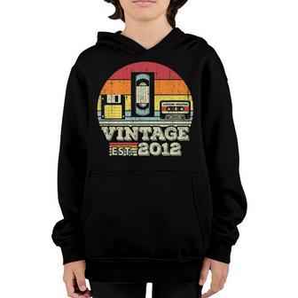 11 Year Old Vintage 1982 11Th Birthday Gifts For Boys Girls Youth Hoodie - Thegiftio UK