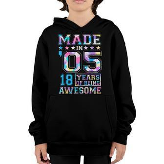 18 Year Old Girl Gifts For 18Th Birthday Gift Born In 2005 Youth Hoodie - Thegiftio UK