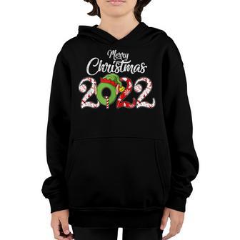 2022 Merry Christmas Elf Funny Family Matching For Boys Kids V2 Youth Hoodie - Thegiftio UK
