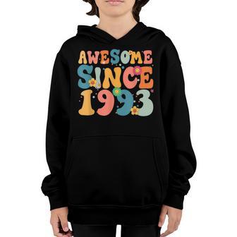 30 Year Old Awesome Since 1993 30Th Birthday Gift Girl Women Youth Hoodie - Thegiftio UK