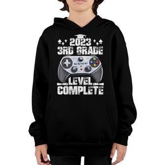 3Rd Grade Level Complete Gamer Graduation Class Of 2023 Youth Hoodie - Thegiftio UK