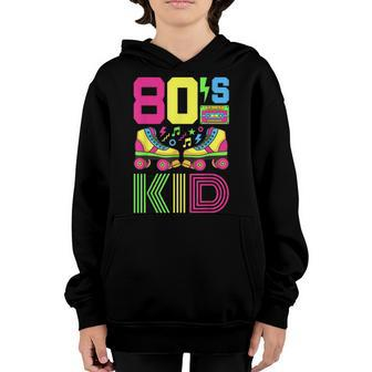 80S Kid 1980S Fashion 80 Theme Party Outfit Eighties Costume Youth Hoodie | Mazezy