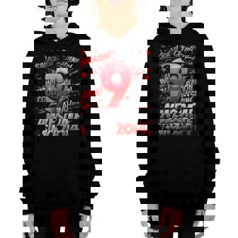 9Th Birthday Comic Style Awesome Since 2014 9 Year Old Boy Youth Hoodie | Mazezy