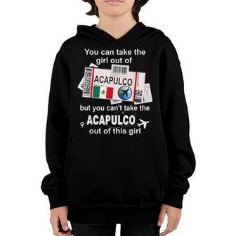 Acapulco Boarding Pass - Acapulco Girl - Acapulco Youth Hoodie - Thegiftio UK