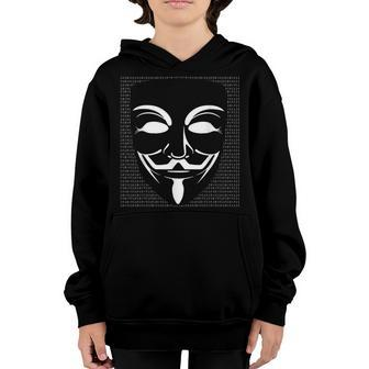 Anonymous Hacker Stuff Game Master Ddos Project Zorgo Youth Hoodie | Mazezy