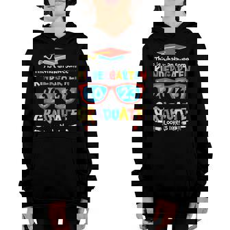 Awesome Kindergarten Graduate Looks Like 2023 Graduation Youth Hoodie | Mazezy