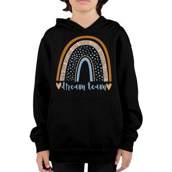 Back To School Dream Team Rainbow Teacher Student Women Girl Youth Hoodie - Thegiftio UK