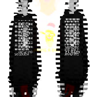 Baseball Student 100Th Day Having Ball 100 Days Of School Youth Hoodie - Seseable