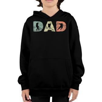 Best Hockey Dad Vintage Sports Hockey Game Lover Father Gift For Mens Youth Hoodie