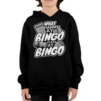 Bingo Lottery Game Lucky Players V2 Youth Hoodie - Thegiftio UK