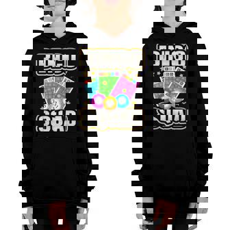 Bingo Squad T Lucky Lottery Gambling Player Game Gift Youth Hoodie | Mazezy