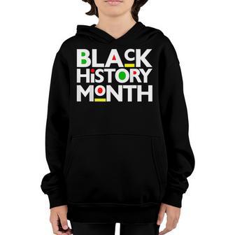 Black History Month Melanin Family Dad Mom Toddler Boy Girl Youth Hoodie - Thegiftio UK