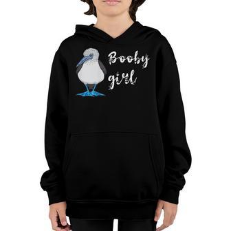 Blue Footed Booby Girl Sea Bird Blue Foot Booby Bird Lover Youth Hoodie - Thegiftio UK